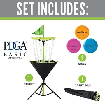 Franklin Disc Golf Basket Set - Portable Fun for All