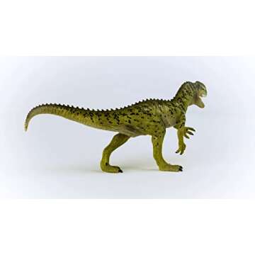 Schleich Dinosaurs Realistic Monolophosaurus Figure - Detailed Prehistoric Jurassic Dino Toy, Highly Durable for Education and Fun for Boys and Girls, Gift for Kids Ages 4+