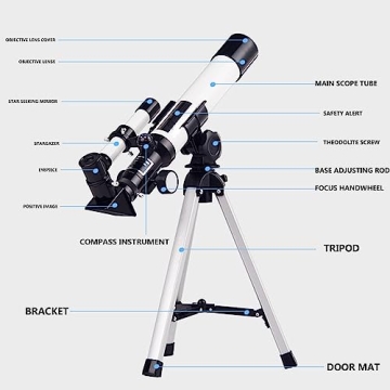 NOBLEDUCHESS Kids Telescope - Perfect for Stargazing Fun