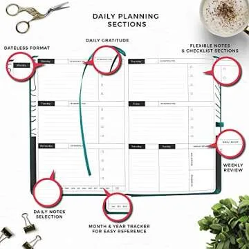 Smart Planner 2022 Undated Daily Planner for Students