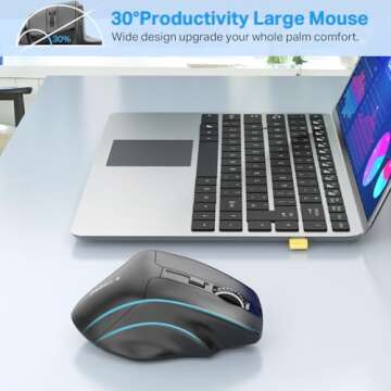 E-YOOSO Large Wireless Mouse for Big Hands