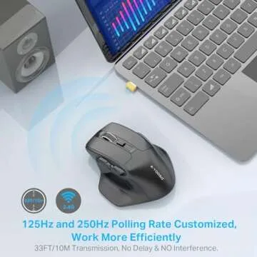 E-YOOSO Large Wireless Mouse for Big Hands