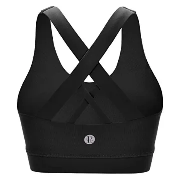 RUNNING GIRL Criss-Cross Sports Bra for Women