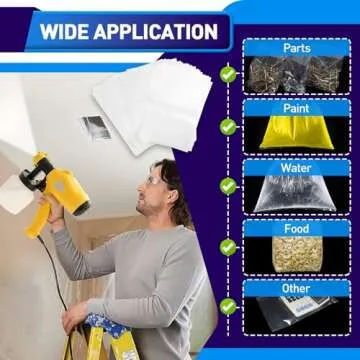 50 Pcs Paint Sprayer Bags for Easy Cleanup and Use