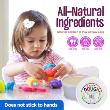 Hygloss Dazzlin’ Modeling Dough – Non-Toxic 3lbs for Kids