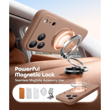 GolbinBox iPhone 17 Pro Max Case with 360° Stand