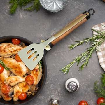 Spoon Rest for Cooking - 2pcs Wok Spatula Holder Silicone Adjustable Kitchen Utensil Rest for Pot Boil Over Spill Stopper Kitchen Gift Gadgets