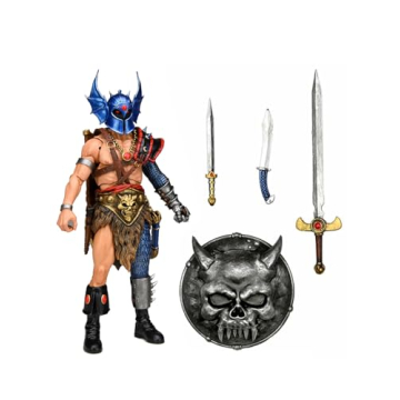 NECA D&D Warduke Ultimate 7-Inch Action Figure with Weapons & Shield