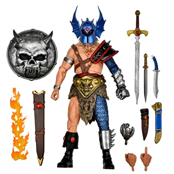 NECA D&D Warduke Ultimate Action Figure with Weapons & Shield