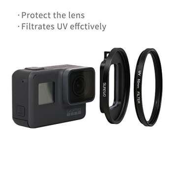 SUREWO 52mm CPL Lens Filter for GoPro Hero 6 7 5 Black