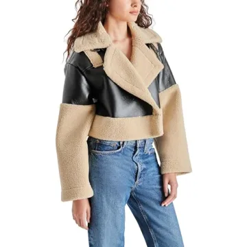 Steve Madden Women's Alaina Coat - Stylish Black Outerwear