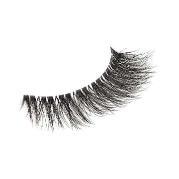 KISS Lash Couture The Muses Collection False Eyelashes - Legacy, Black, Rounded, Doe-Eyed, Refined Faux Silk, Contact Lens Friendly, Pliable Band, Comfortable, Reusable, Cruelty Free, Vegan | 1 Pair