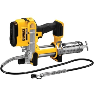 DEWALT 20V MAX Cordless Grease Gun - 10,000 PSI Power & 42” Hose