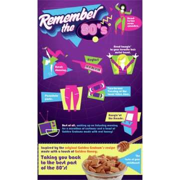 Golden Grahams Breakfast Cereal, Graham Cracker Taste, Made with Whole Grain, Family Size, 18.9 oz