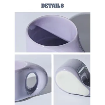 Unique Gifts for Women – Novelty Ceramic Coffee Purple Mug/Cup 11oz – Womens Gifts Ideas for Birthday – House Warming Presents/Christmas Gift for Couple, Wife, Mom, Best Friends, Female, Coworker