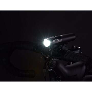 CAT EYE Volt 700: Powerful Rechargeable Headlight for Cyclists