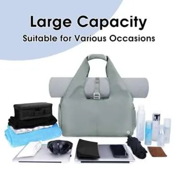 Stylish Sportsnew Yoga Gym Bag for Women with Compartments