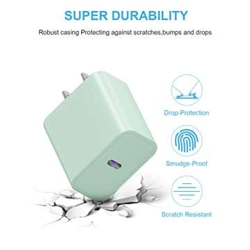 INCORIC 20W USB C Charger - Fast & Portable Charging