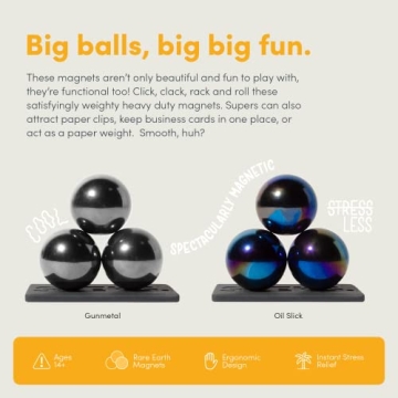 Speks Supers Magnetic Balls - Engaging Fidget Toy for Work
