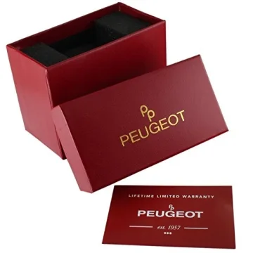 Elegant Peugeot Women's Tank Dress Watch with Roman Dial