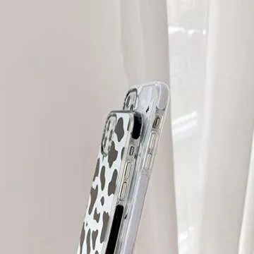 Abbery Cow Print iPhone 12/12 Pro Case for Cute Protection