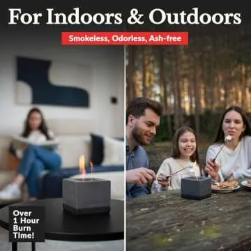 Houswise Indoor S'mores Maker Kit - Tabletop Fire Pit