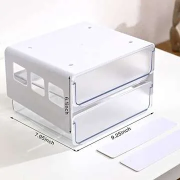 Submatches Under Desk Drawer Organizer for Efficient Storage