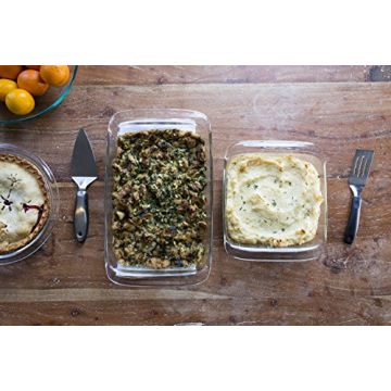 OXO Good Grips Glass Baking Dishes with Lids 3 Qt 2 Qt