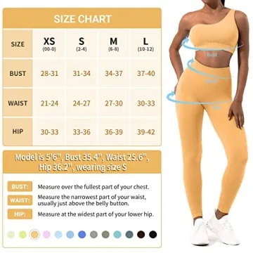Sportneer 2 Piece Workout Set for Women - Stylish Gym Outfit