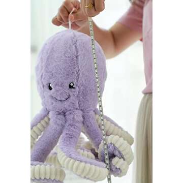 TONGSONG Cute Cartoon Octopus Plush Toy for All Ages