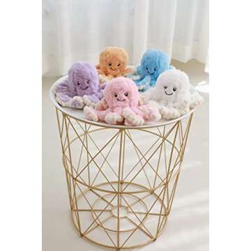 TONGSONG Cute Cartoon Octopus Plush Toy for All Ages