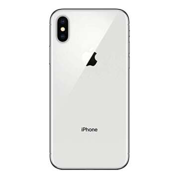 Apple iPhone X 64GB on Simple Mobile Prepaid - Silver