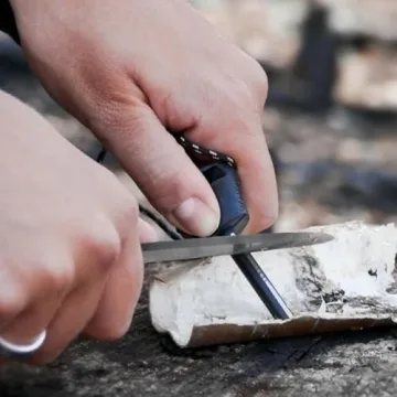 Morakniv Companion Spark Knife with Fire Starter and Sheath