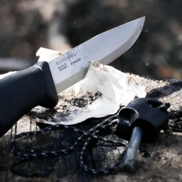 Morakniv Companion Spark Knife with Fire Starter and Sheath