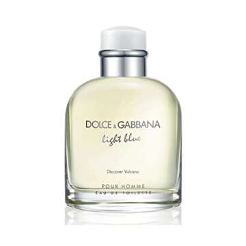 Dolce and Gabbana Light Blue Discover Volcano Eau de Toilette Spray, 2.5 Ounce