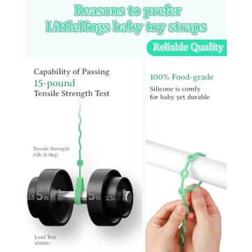 Adjustable Toy Straps for Baby Stroller Accessories