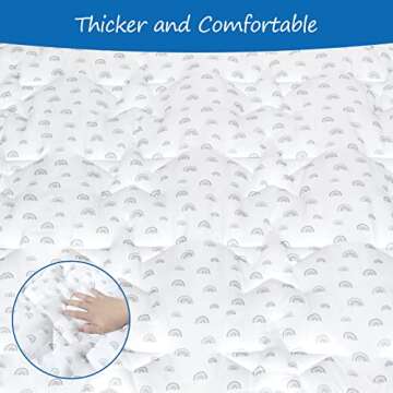 Baby Play mat, 71x59inch Baby Playpen Mat, Non-Slip Foam Play Mat, Baby Crawling Mat, Large Floor mat for Babies, Toddlers