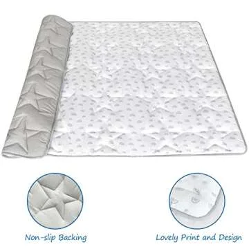 Baby Play mat, 71x59inch Baby Playpen Mat, Non-Slip Foam Play Mat, Baby Crawling Mat, Large Floor mat for Babies, Toddlers