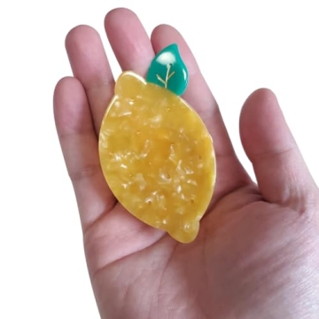 Lemon Claw Clips - Cute Cellulose Acetate Hair Clip