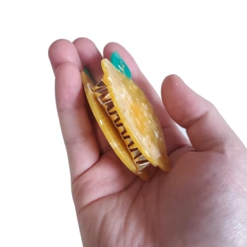 Lemon Claw Clips - Cute Cellulose Acetate Hair Clip
