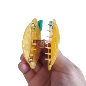 Lemon Claw Clips - Cute Cellulose Acetate Hair Clip