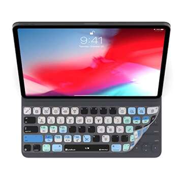 LumaFusion Keyboard Cover for iPad Pro 12" Smart Keyboard | USA Version | Does not Fit Magic Keyboard