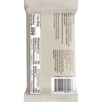 Buy RXBAR Coconut Chocolate Protein Bar - All Natural Snack