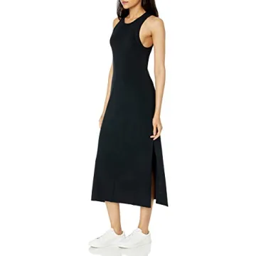 Drop Women's Gabriela Halter Maxi Dress in Black, S