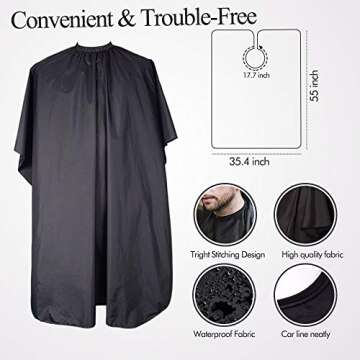 EZIGO Professional Hair Cutting Scissors Set 11 PCS Hair Cutting Scissors Thinning Shears Multi-Use Haircut Kit Scissors Hair Cutting Shears Set for Barber Salon Home Hair Cutting Scissors