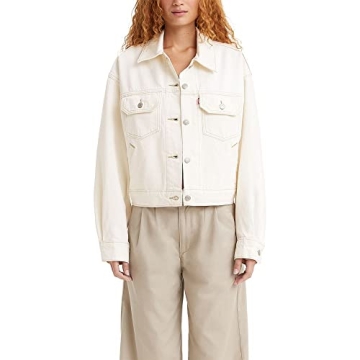 Levi's Women's Utility Baby Baggy Jacket - Chic Denim Essential for All Seasons