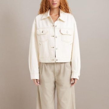Levi's Women's Utility Baby Baggy Jacket Relaxed Fit