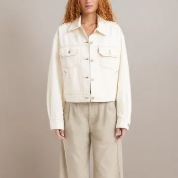 Levi's Women's Utility Baby Baggy Jacket Relaxed Fit