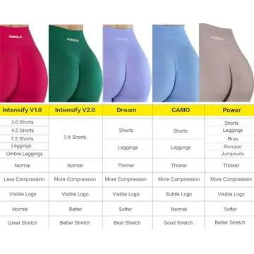 AUROLA Dream Workout Leggings for Women - High Waist Comfort