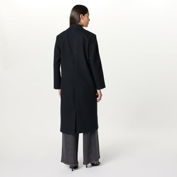 Liam Loose Overcoat Black M - Stylish Comfort by The Drop